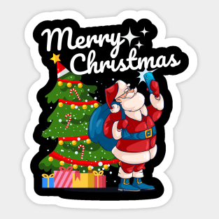 Merry Christmas Santa Claus selfie Sticker